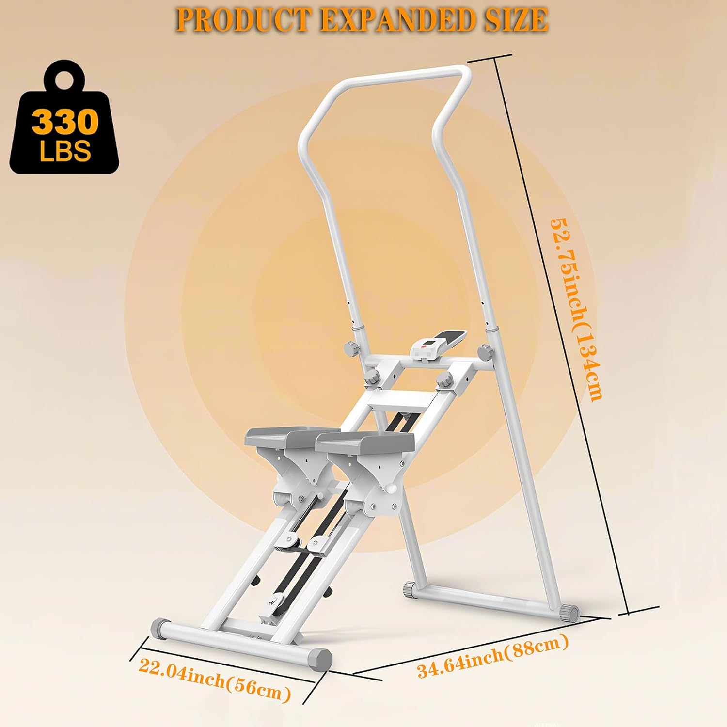 Stair Climber Stepper for Home Gym Exercise, Vertical Climber Machine
