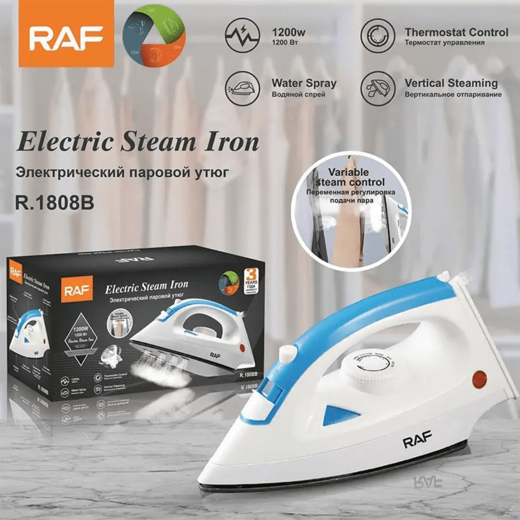 RAF Electric Steam Iron 1200W