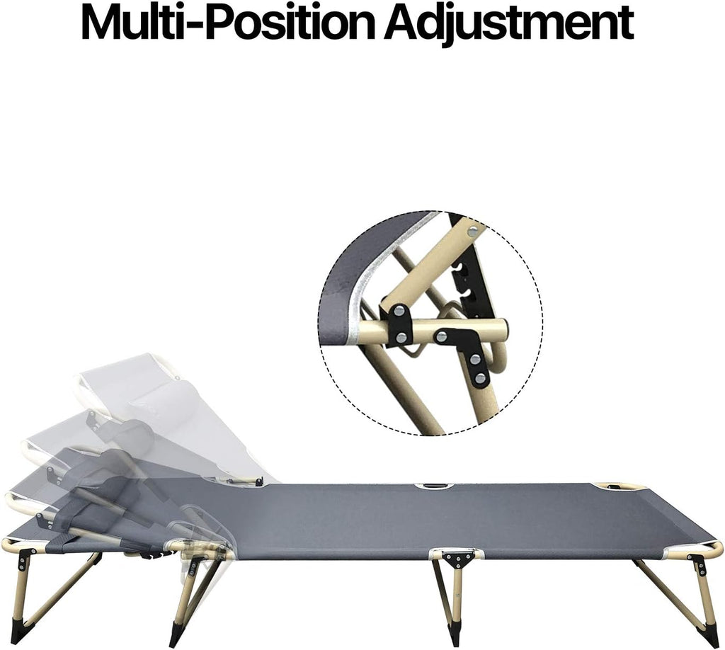 كرسي استرخاء قابل للطي، كرسي استرخاء خارجي متكئ، سرير استرخاء قابل للطي