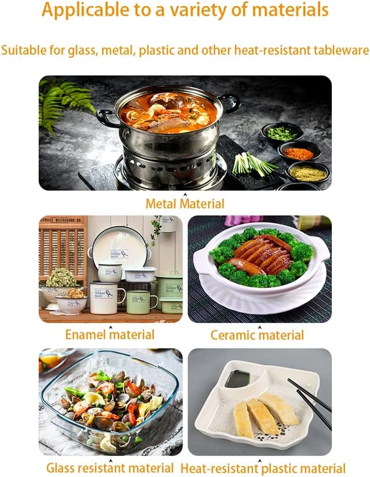 Electric Warming Tray Round Food Warmer Hot Plate 80cm