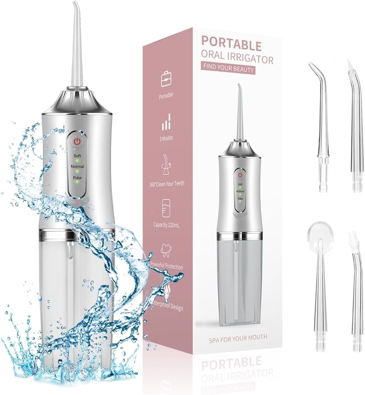 USB Rechargeable Dental Water Flosser
