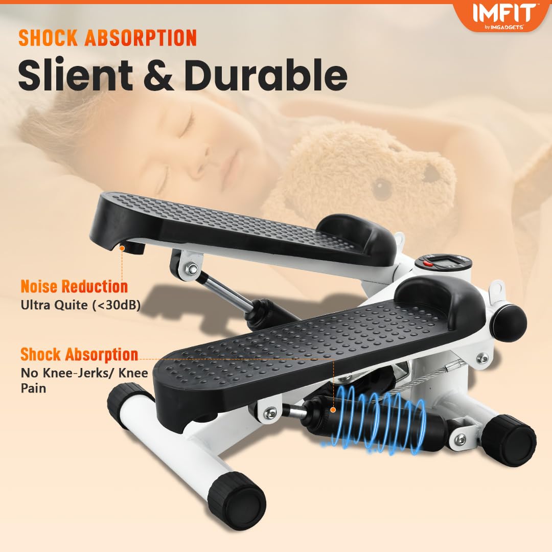 جهاز تمارين الخطوات، جهاز خطوات صغير مع حزام مقاومة