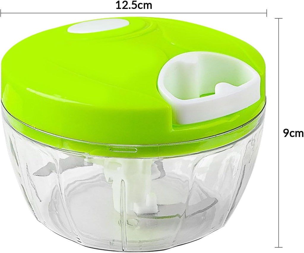 Vegetable Chopper-Manual Food Chopper Vegetable Cutter,Hand Pull Food Chopper