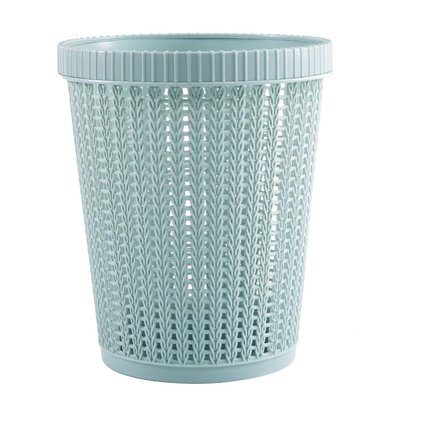 Trash Can Basket Where Garbage Bag Placed At The Bottom