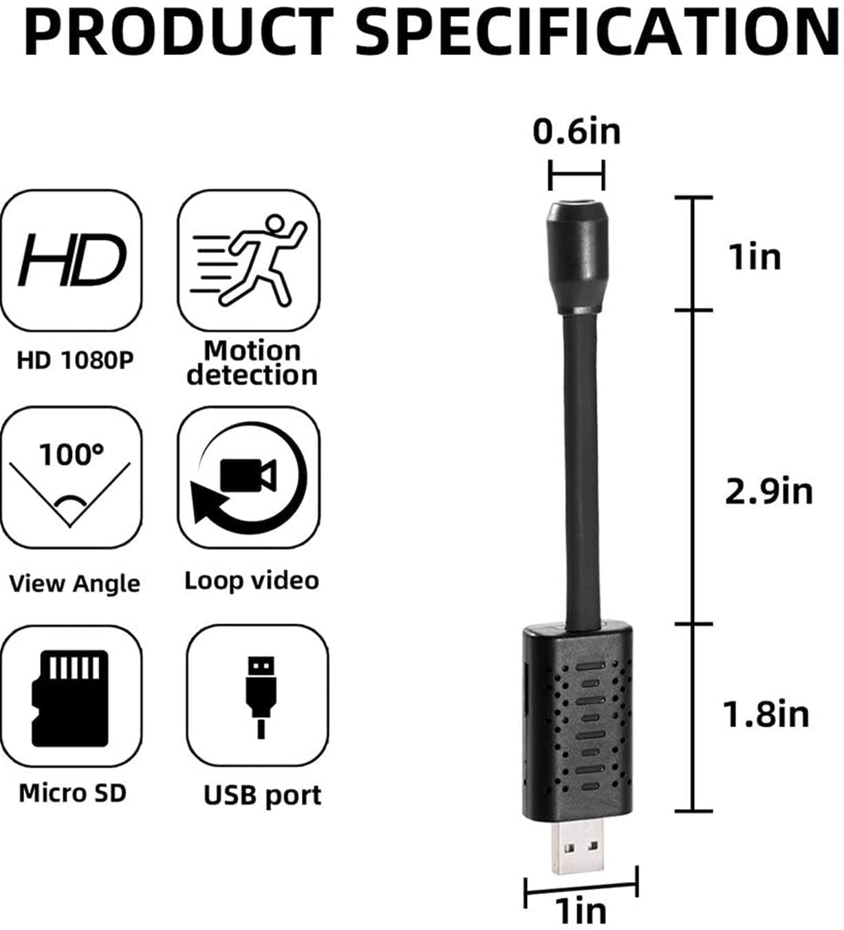 SMART MINI WIFI USB CAMERA