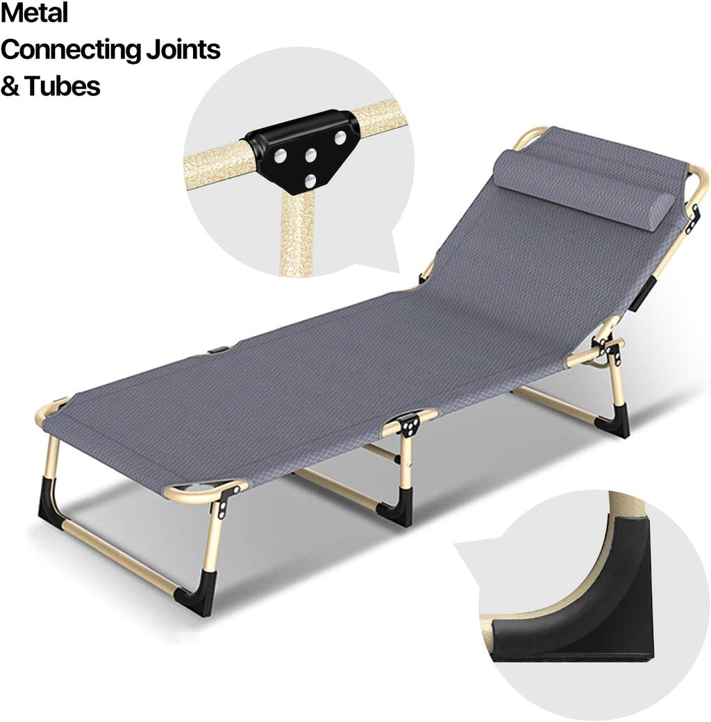 كرسي استرخاء قابل للطي، كرسي استرخاء خارجي متكئ، سرير استرخاء قابل للطي