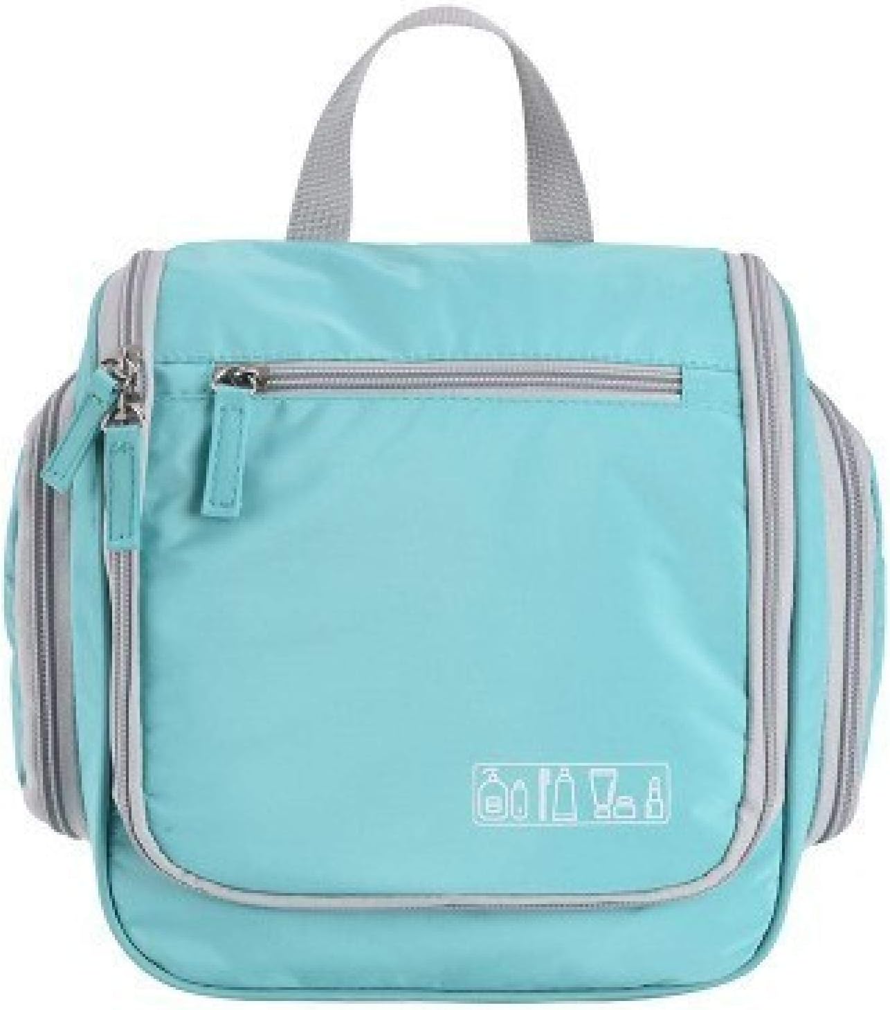 Waterproof Nylon Travel Storage Bag Neutral Women's Cosmetic Bag