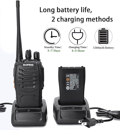 Boafeng Portable Two Way Walkie Talkie