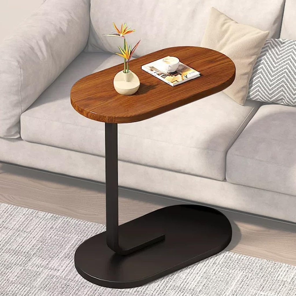 Modern C Shaped Side Table Coffee Table With Unique Design