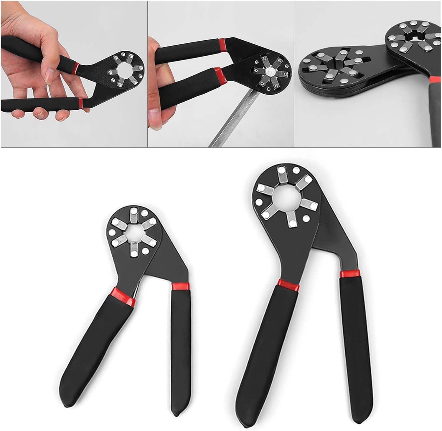 6" or 8" Universal Magic Wrench Multifunctional Adjustable Wrenches Spanner Tool