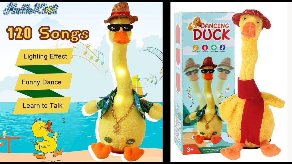 لعبة البطة المتكلمة الراقصة