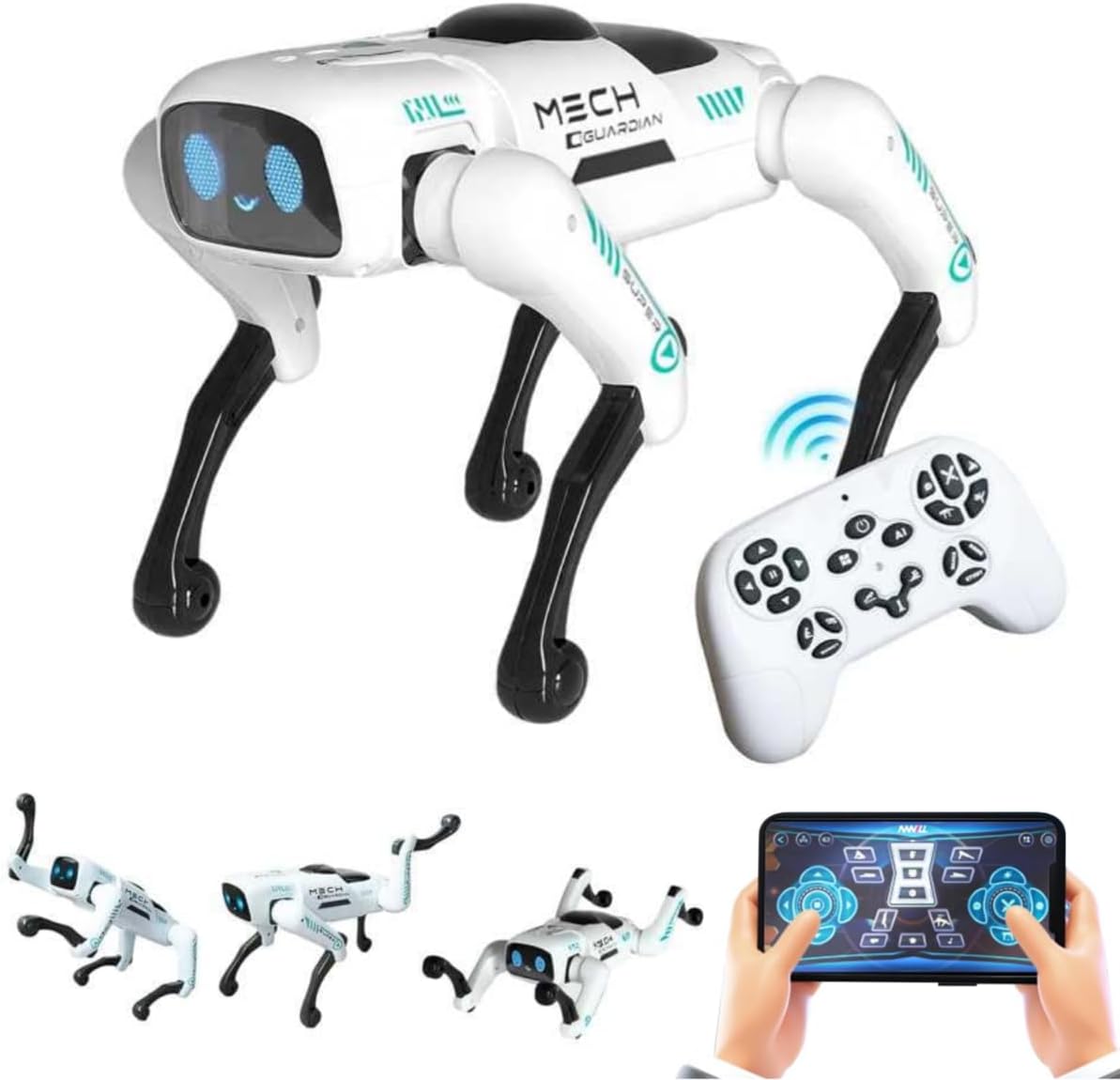 كلب آلي ذكي مزود بتحكم صوتي للأطفال