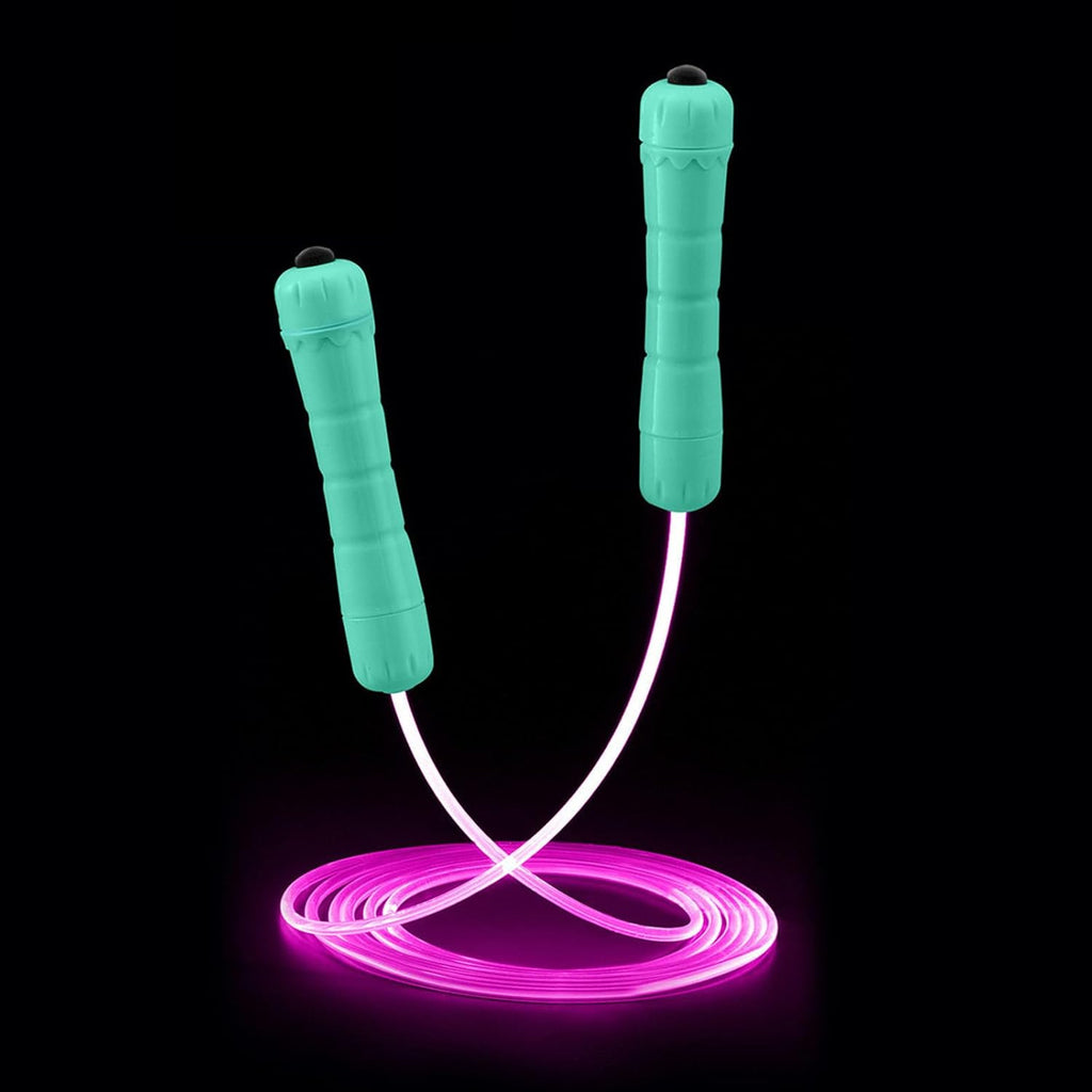 LED Glowing Skipping Rope with Handle