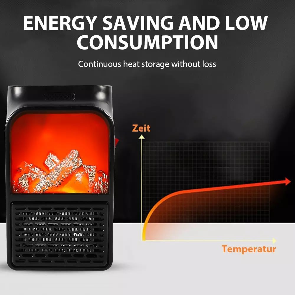 سخان مروحة سيراميك كهربائي صغير محمول بقوة 1000 واط