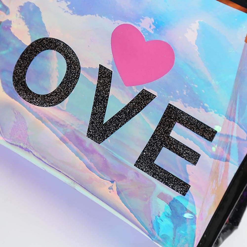 Makeup Bag for Women, Printed Cosmetic Bag for Purse Travel Toiletry Bag 2 pcs set