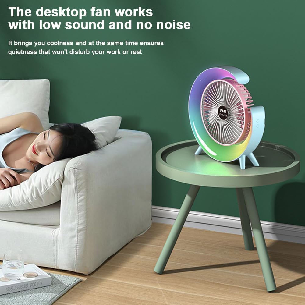 Rechargeable Small Desk Fan Rechargeable