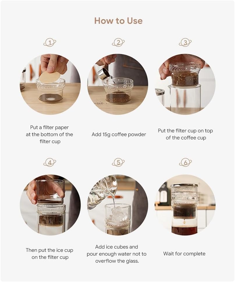 Cold brew coffee Dripper