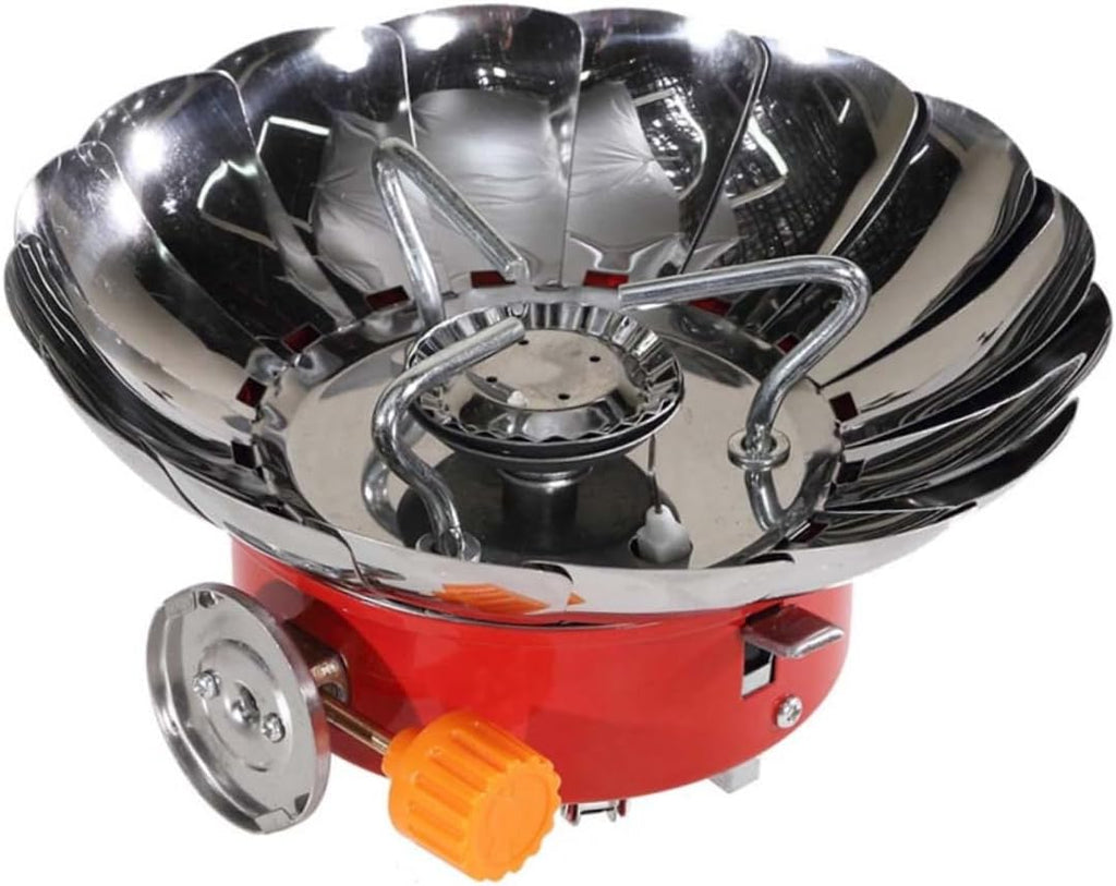 Camping Burner Mini Stove Camping Foldable Windproof Camp Gas Stove