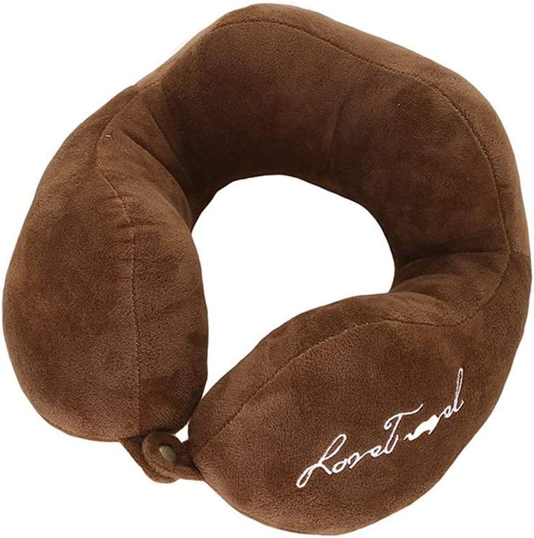وسادة متعددة الوظائف على شكل حرف U ذات سنام مزدوج للرقبة أثناء السفر بالطائرة