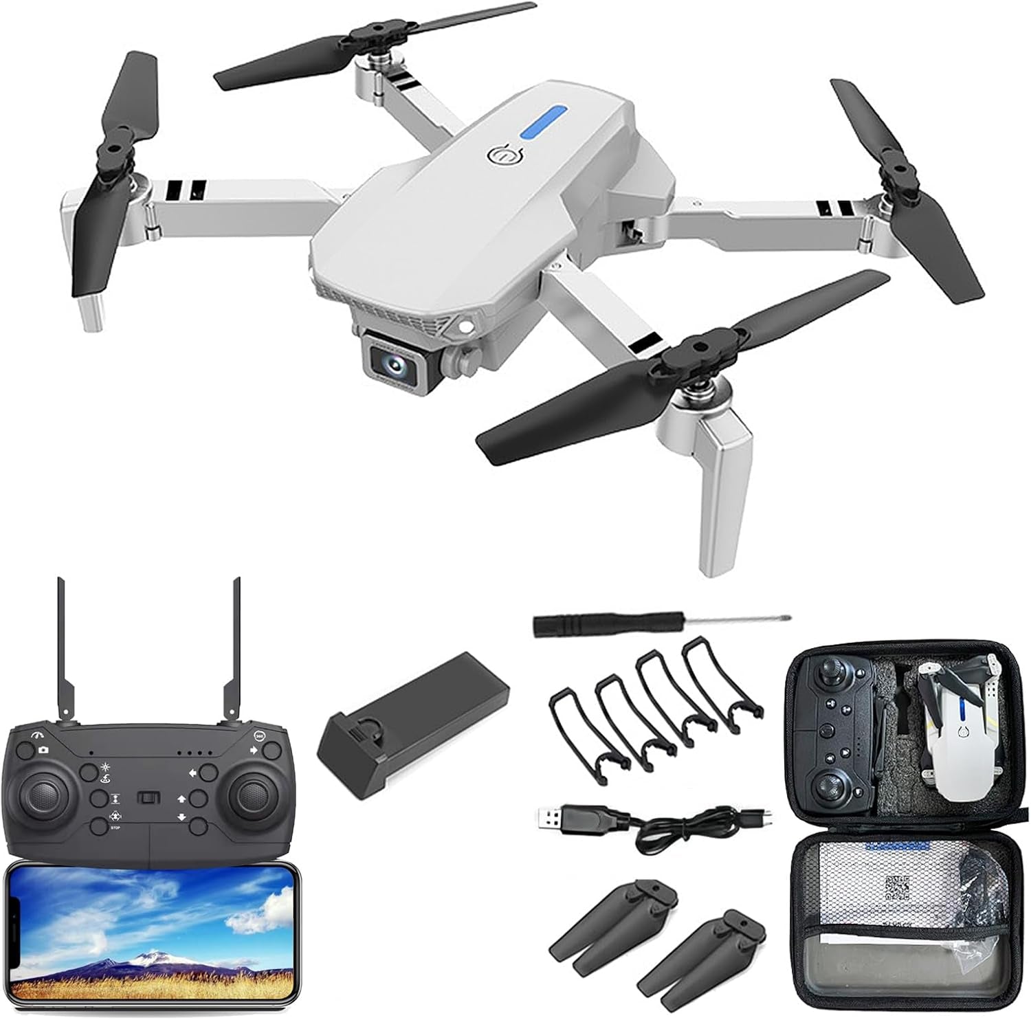 E88 Full HD Mini Drone
