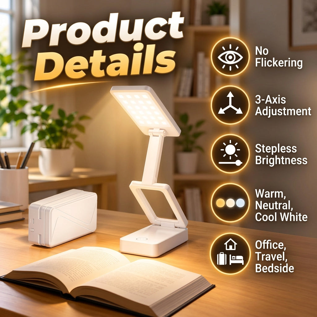 HOCO HX18 Foldable Desk Lamp