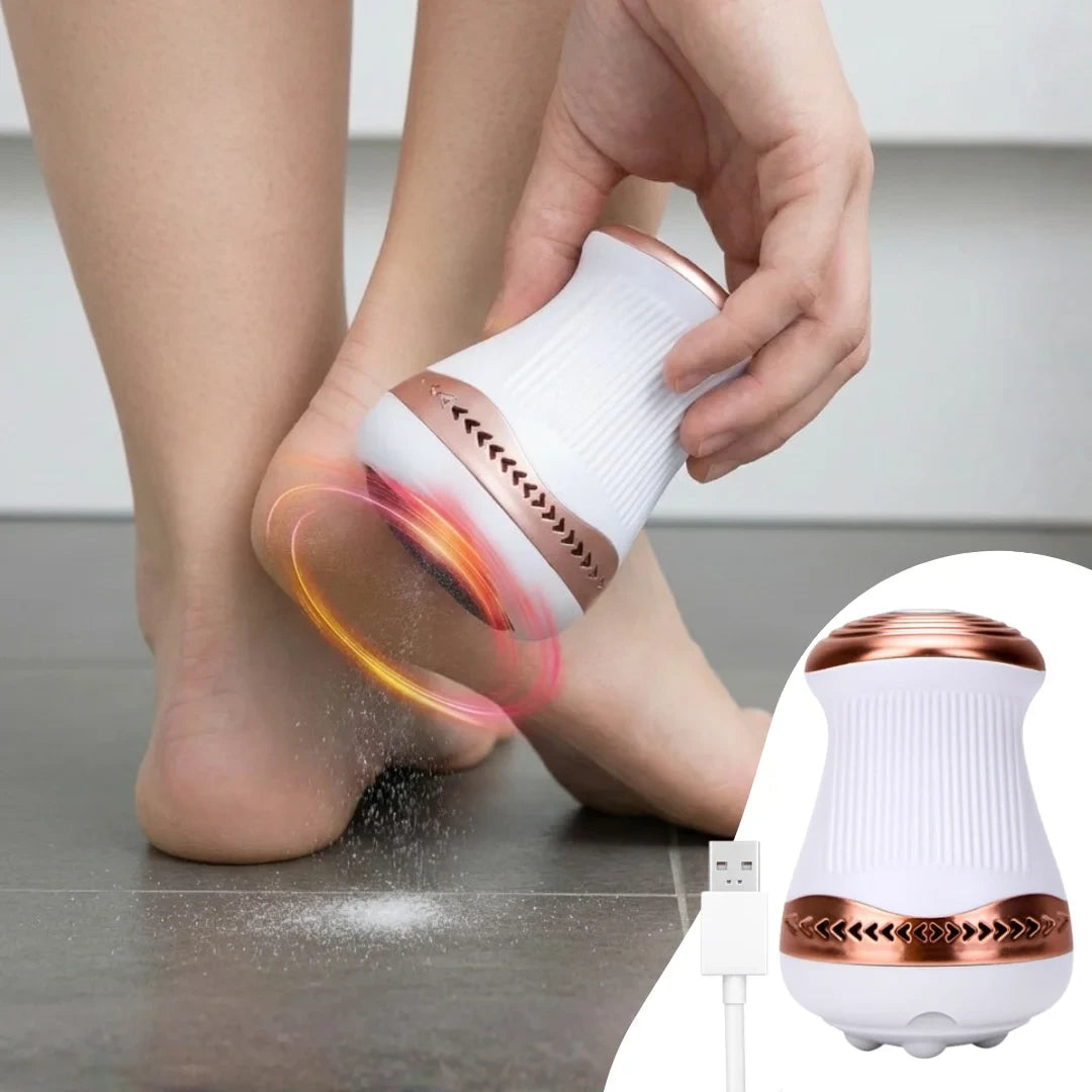 Rechargeable Electric Foot Massager & Cleaner for Dead Skin Removal