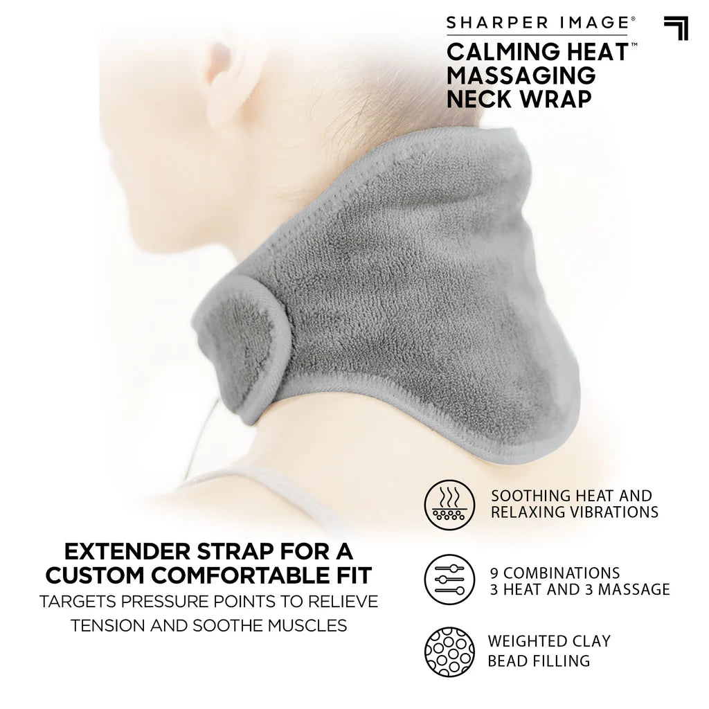 Calming Heat Massaging Neck Wrap