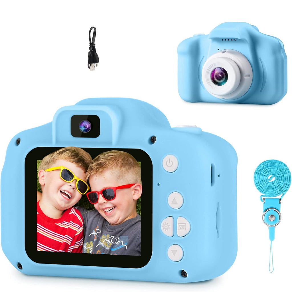 كاميرا رقمية للأطفال برسوم كرتونية بدقة 1080 بكسل، كاميرا فيديو، مسجل، ألعاب تعليمية صغيرة للأطفال