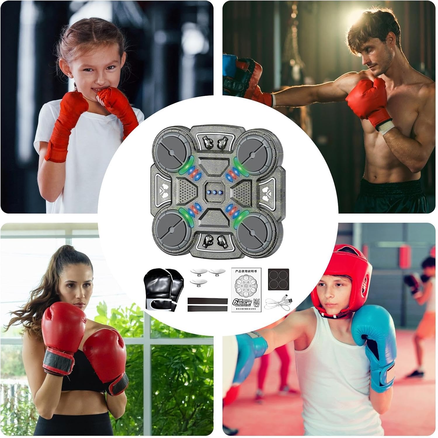 Musical Boxing Training Equipment Machine for 8+