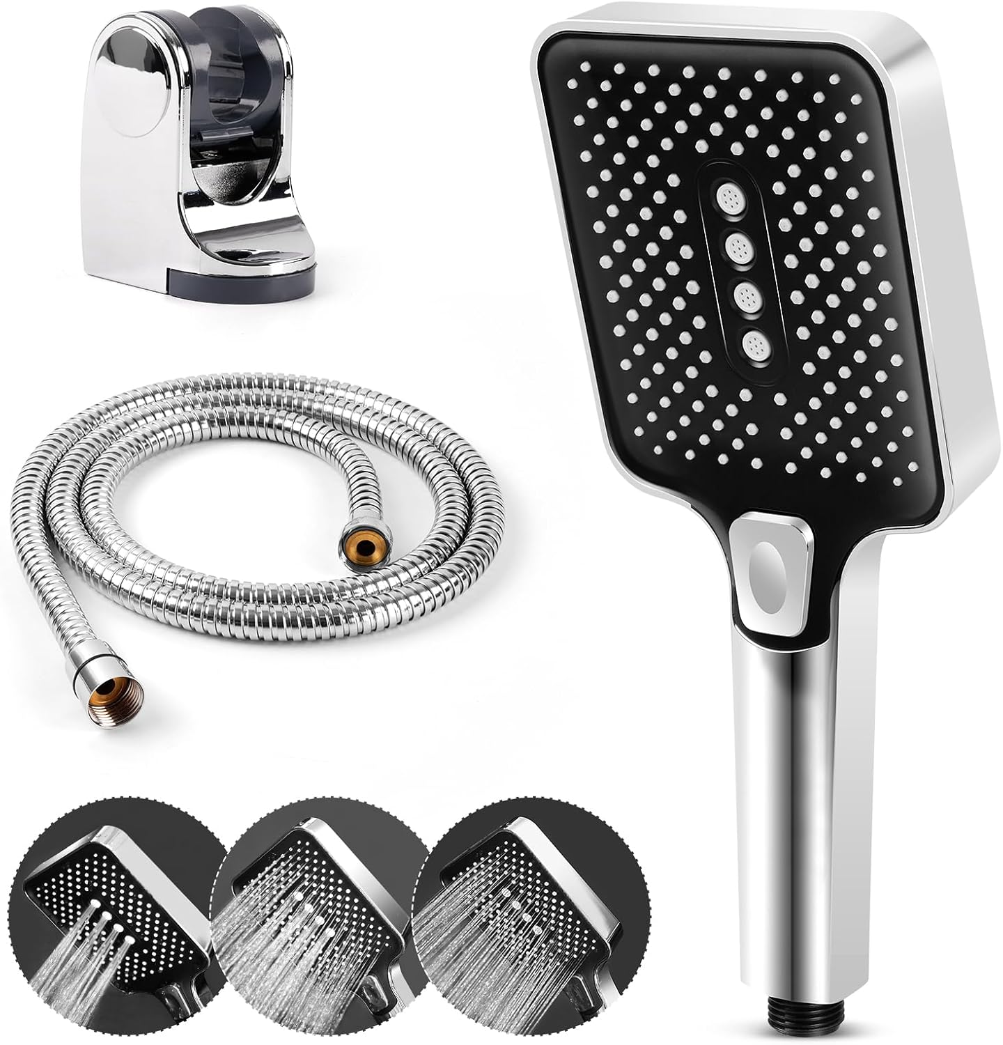 Handheld Shower Head,High-Pressure Shower Head,Water-Saving Shower head