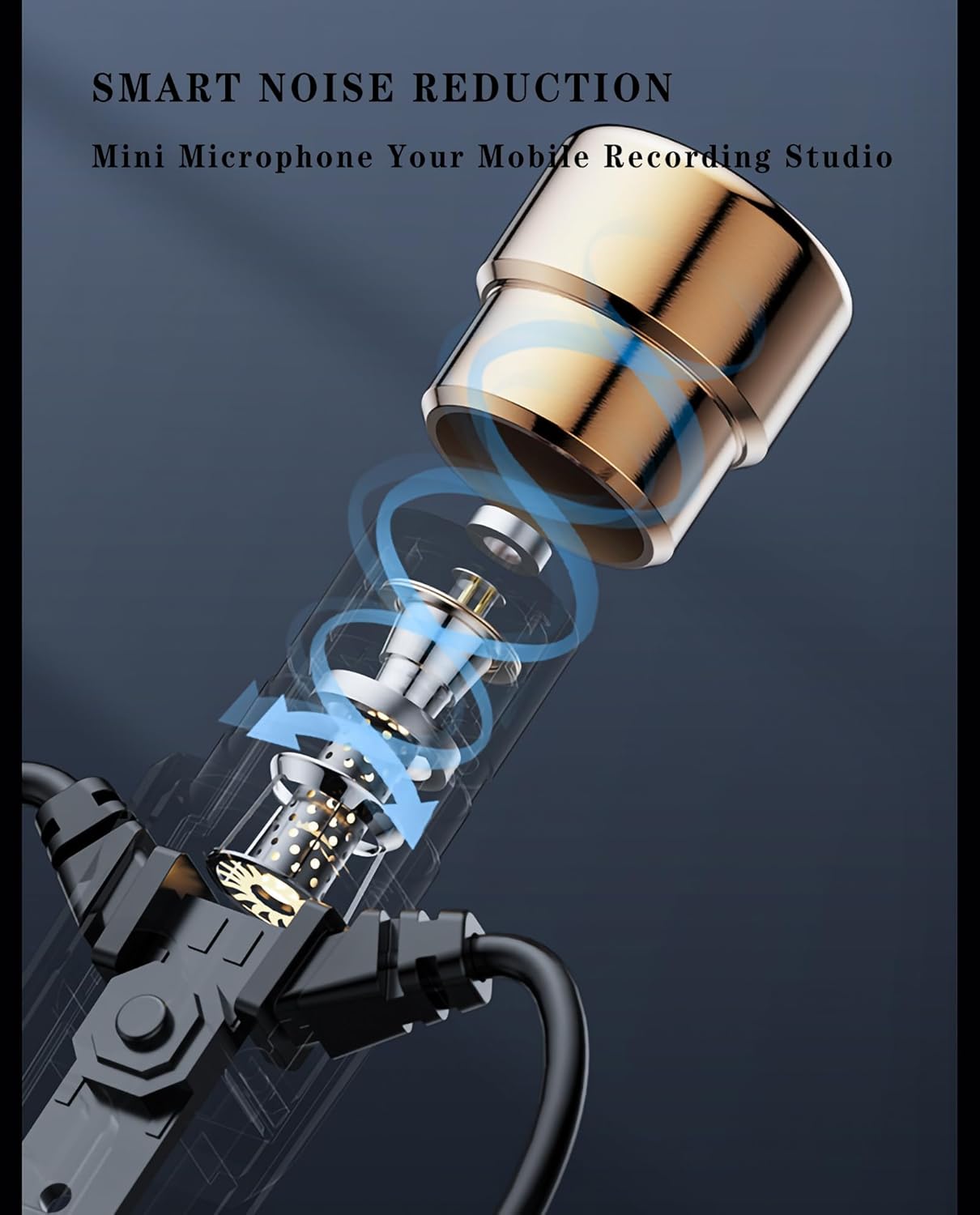 KT-02 Karaoke Hifi Wired Headphones Featuring a Microphone for Singing