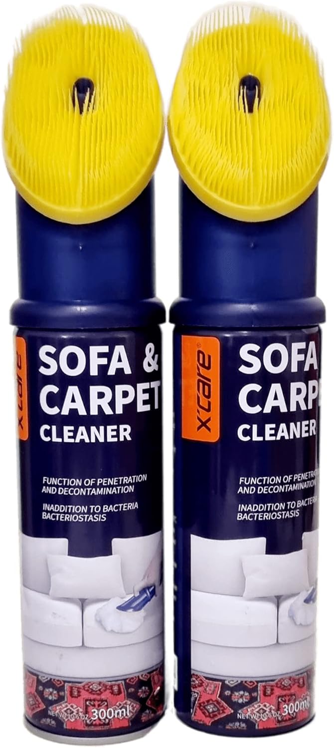 Sofa & Carpet Cleaner Suitable for Fabrics, Leather and Shoes