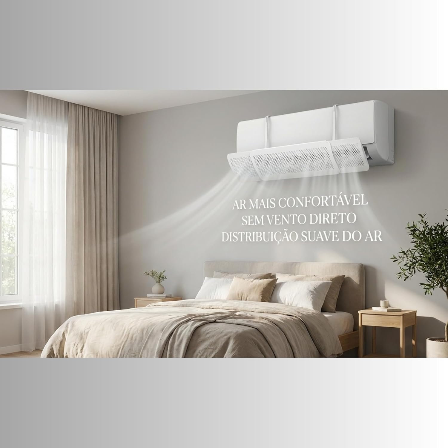 Retractable Air Vent Deflector,Universal Portable Air Conditioners Anti-Wind Baffles,Air Vent Anti Direct Blowing