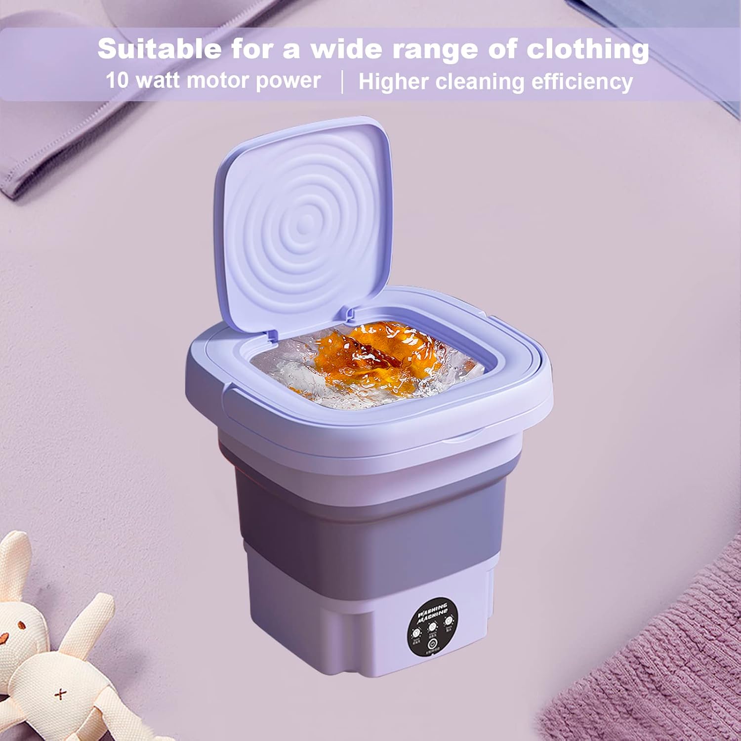 Mini Automatic Foldable Washing Machine