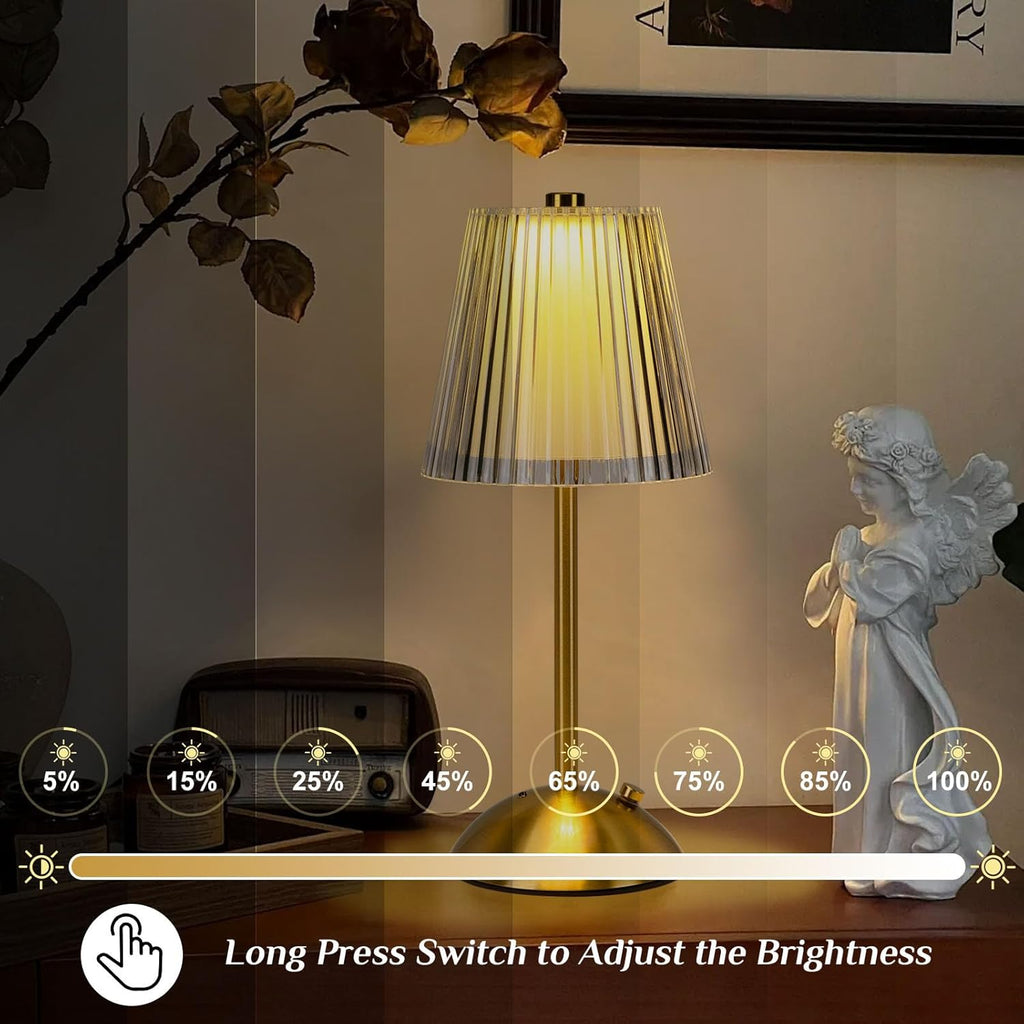 مصباح طاولة LED مع مستشعر اللمس