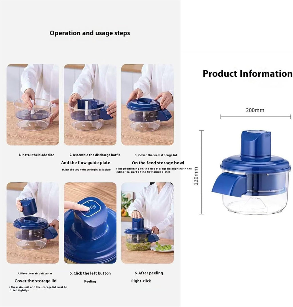 Electric Grape Peeler Automatic Small Fruit Tomato Peeler Tool Garlic peeler machine For Grapes