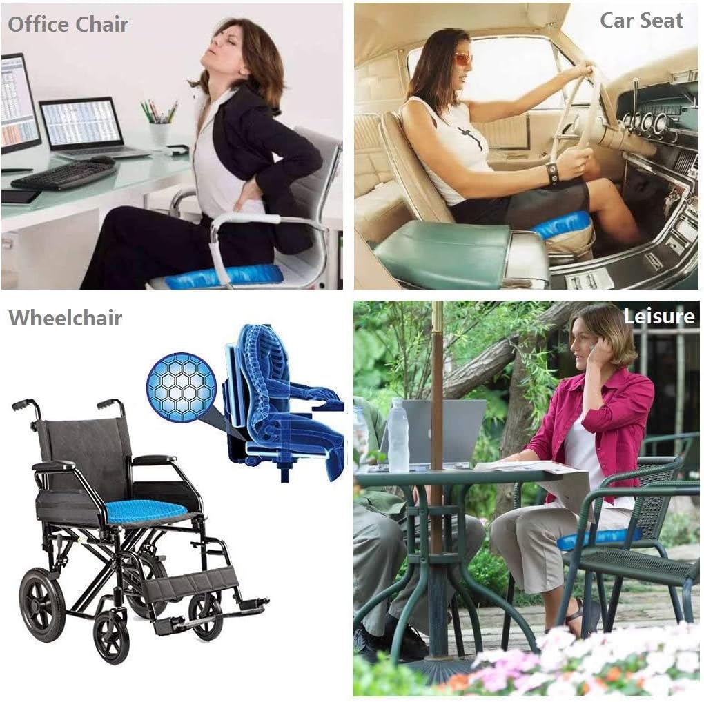 Breathable Gel Cushion Chair Pads