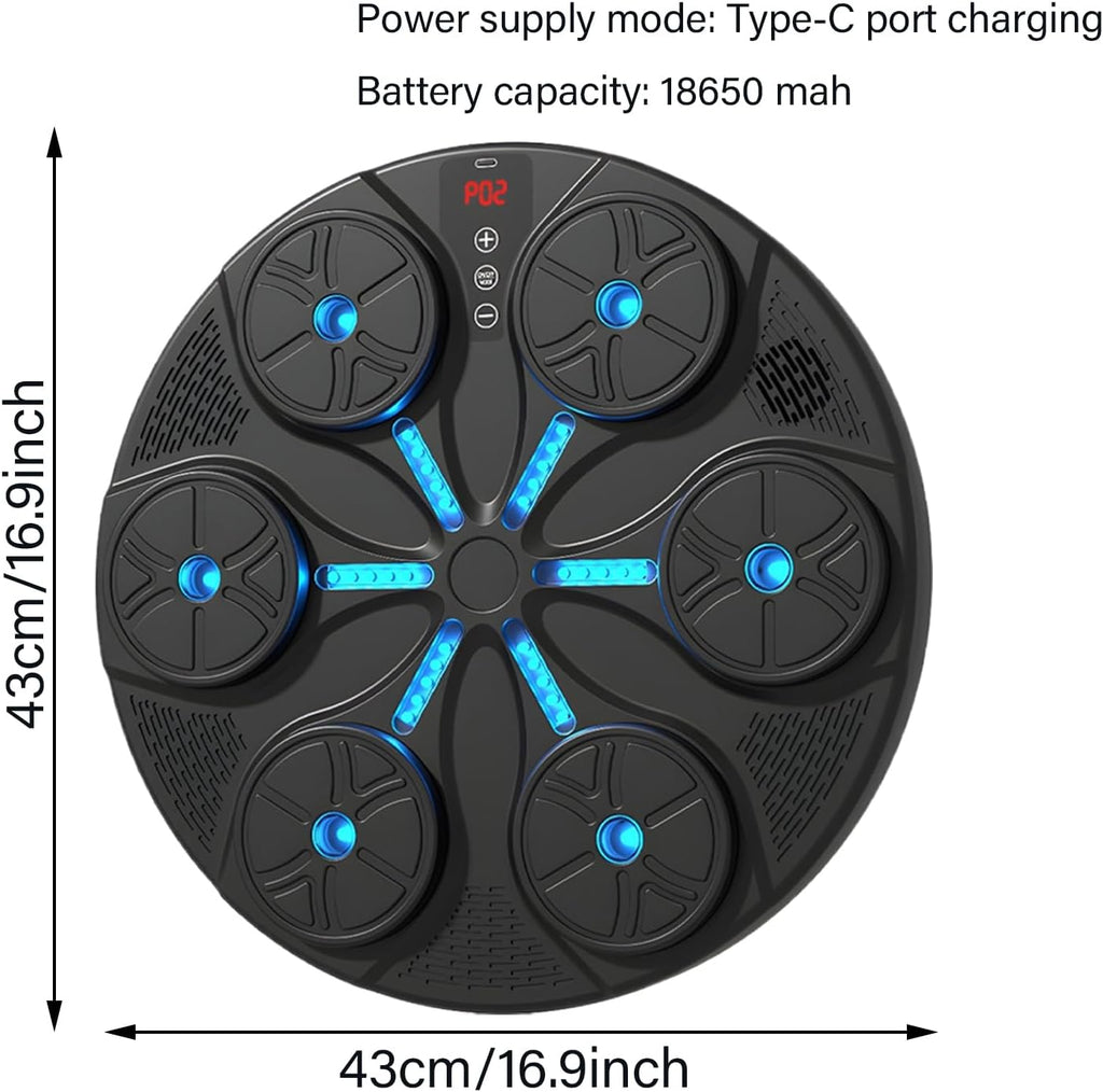 Boxing Music Trainer Machine with Advanced Sensors