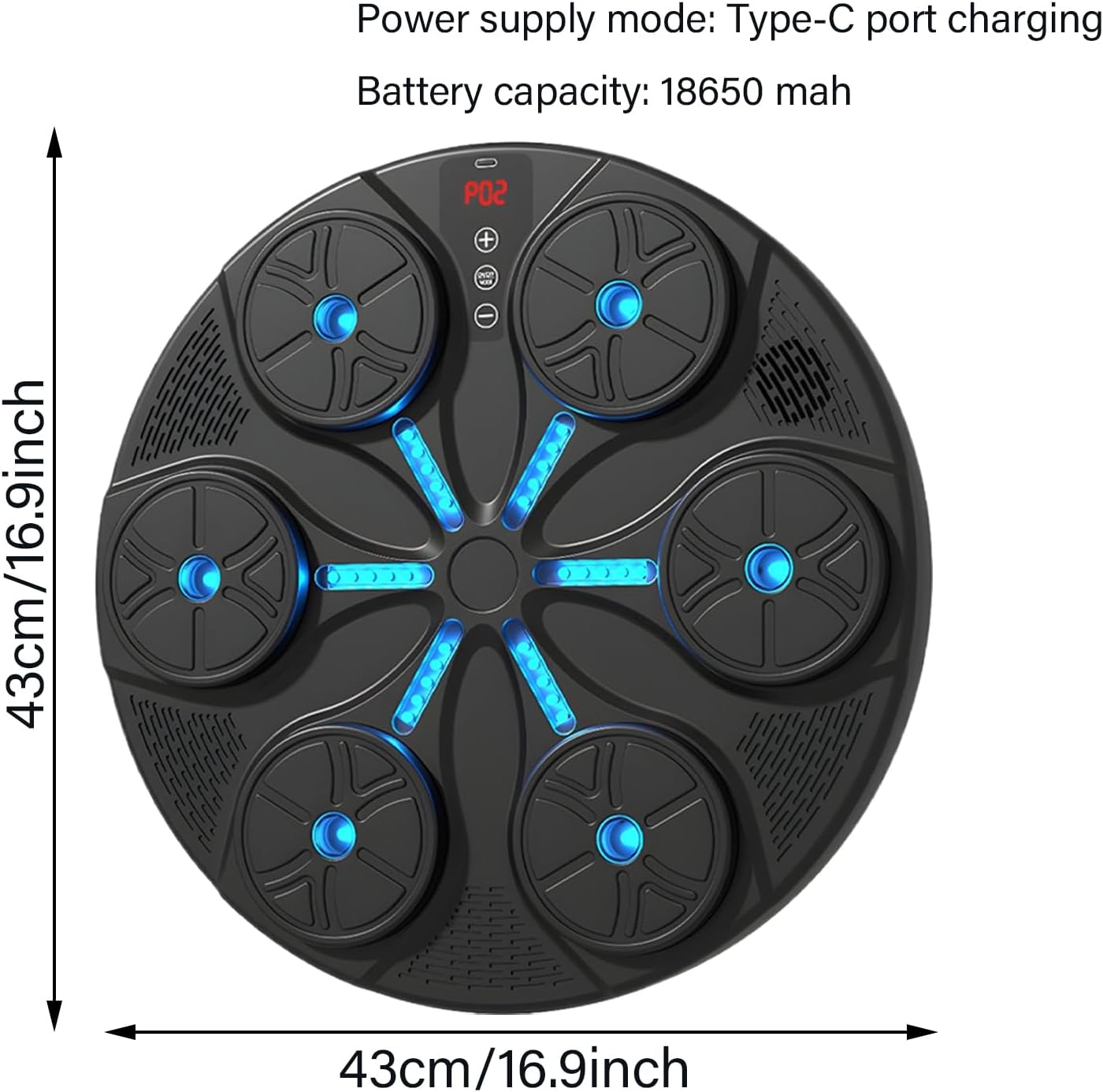 Boxing Music Trainer Machine with Advanced Sensors