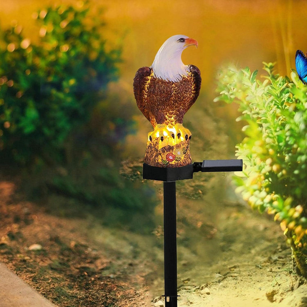 Solar Eagle Lawn Lamp, Solar Eagle Ground Plug Lawn Lamp Eagle Shape Light Eagle Decoration Lamp