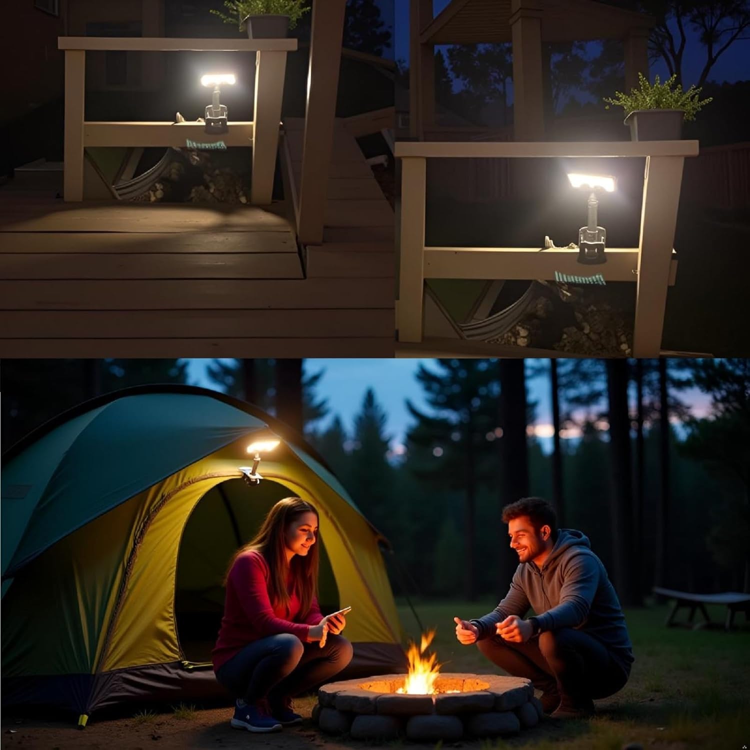 Solar Clip On  LED Lights