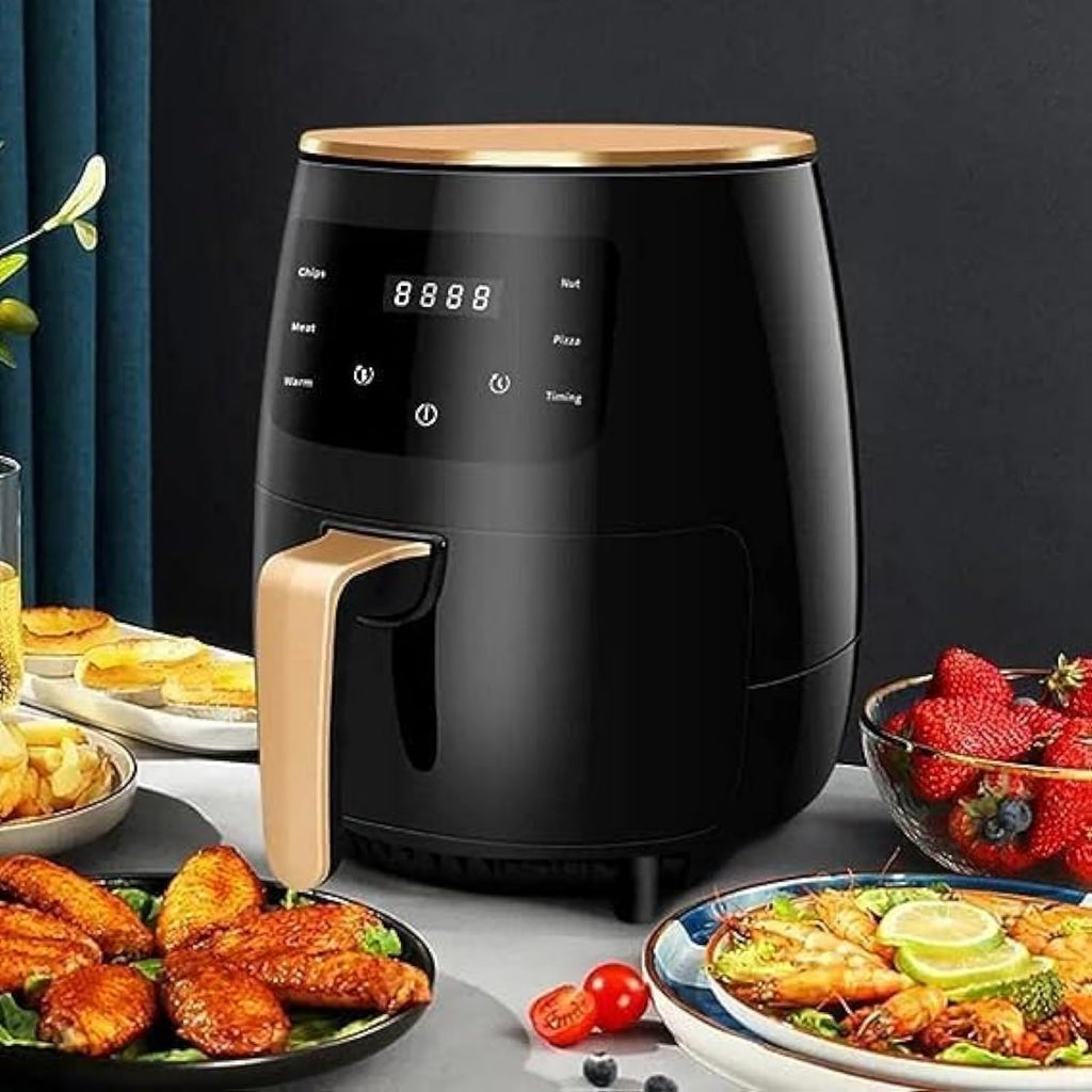 6L 1800W Air Fryer - 360 Rapid Hot Circulation Technology Air Fryer