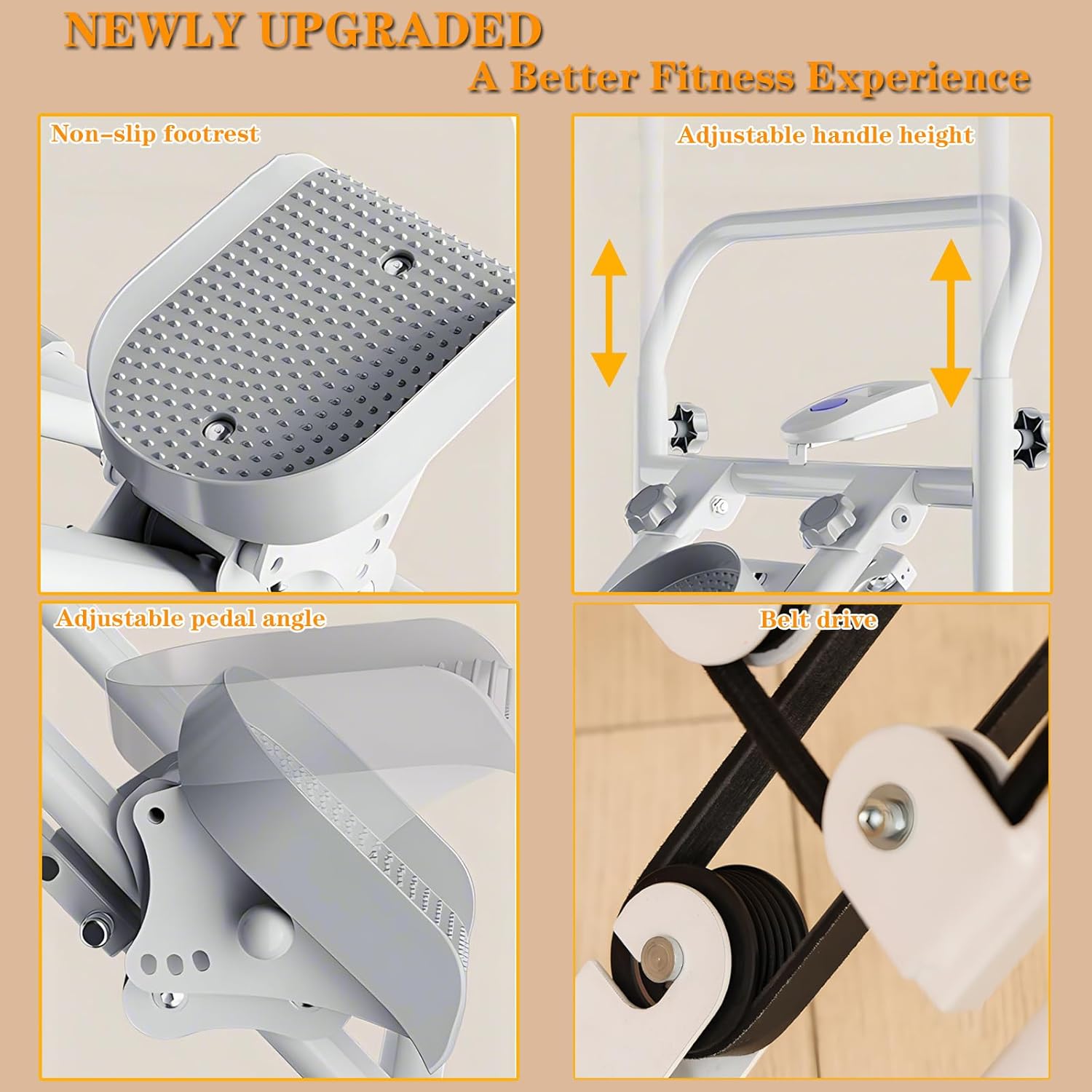 Stair Climber Stepper for Home Gym Exercise, Vertical Climber Machine
