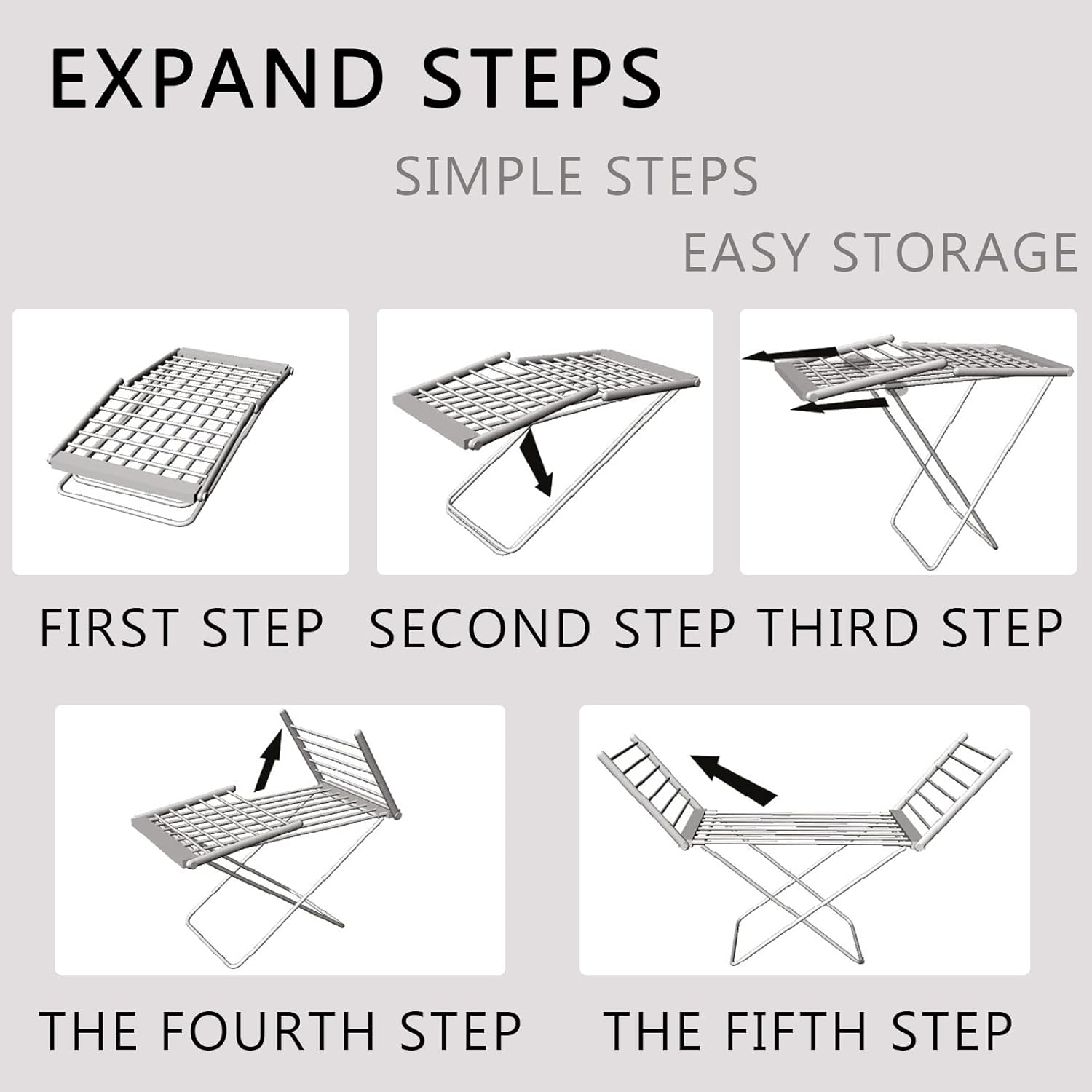 Electric Clothes Airer Dryer Rack heated drying rack for clothes