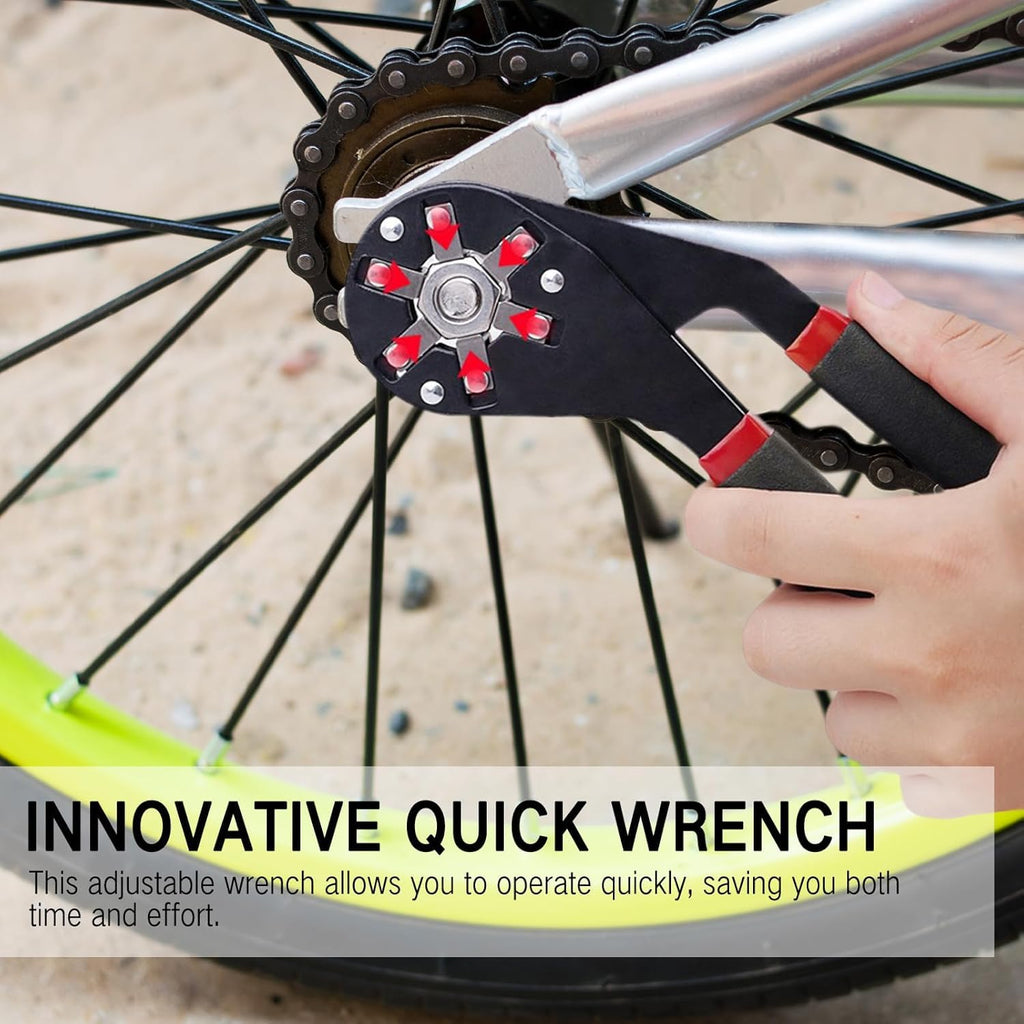 6" or 8" Universal Magic Wrench Multifunctional Adjustable Wrenches Spanner Tool