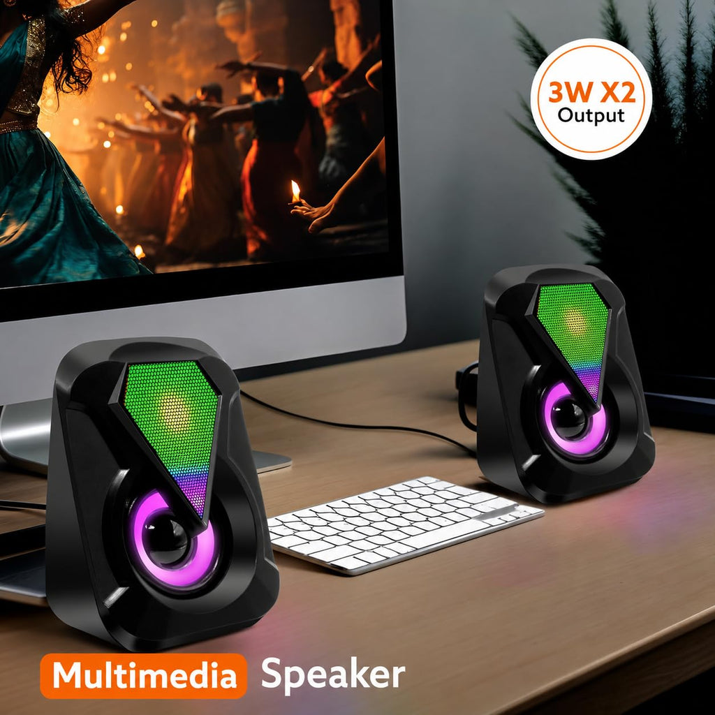 HOCO DS85 RGB Lights Mini Speaker 6W
