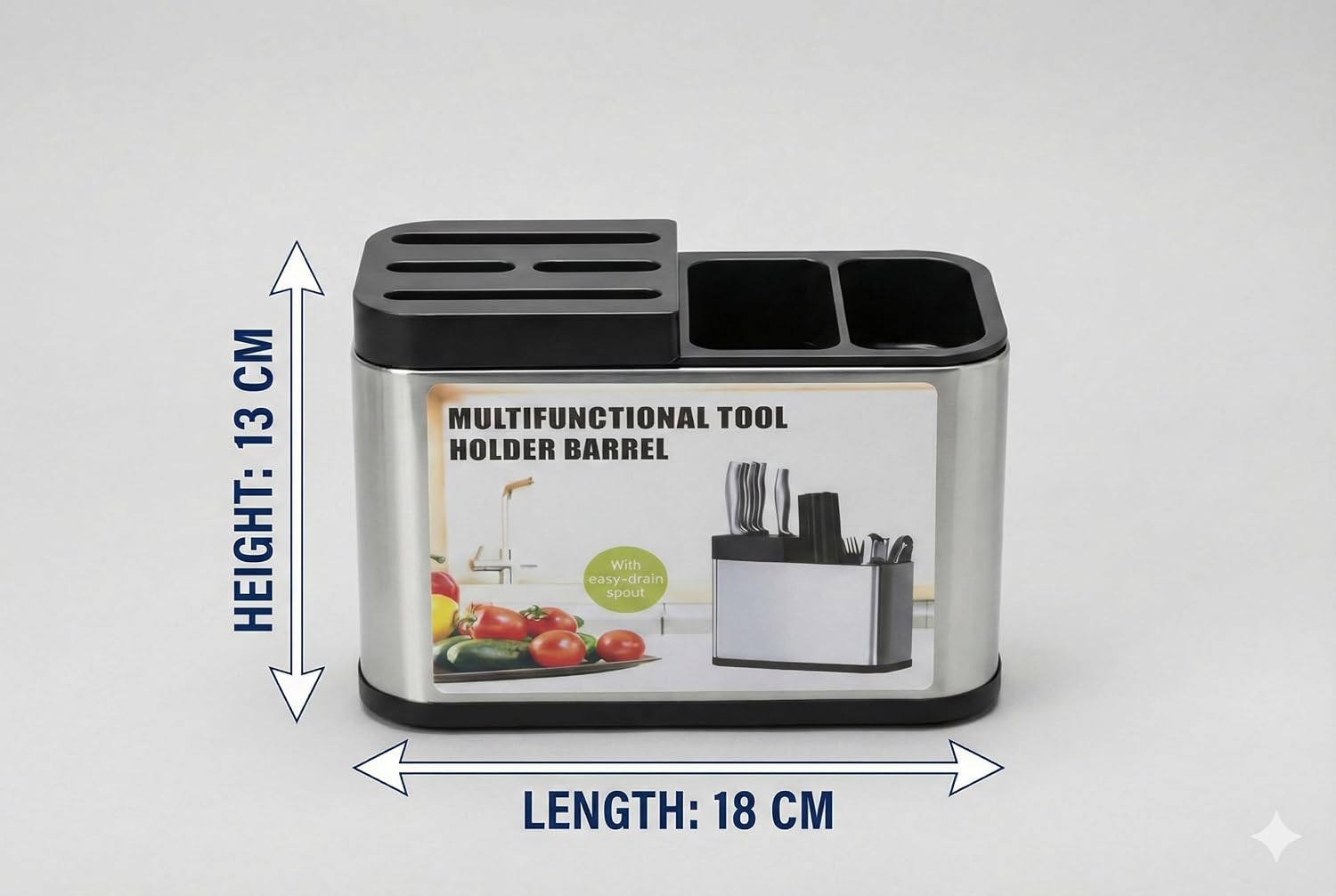 Stainless Steel Multifunctional Organizer