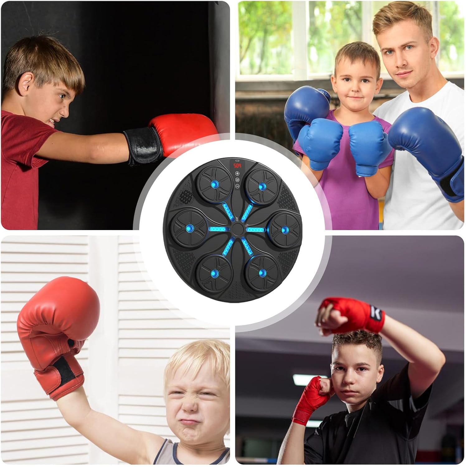 Boxing Music Trainer Machine with Advanced Sensors