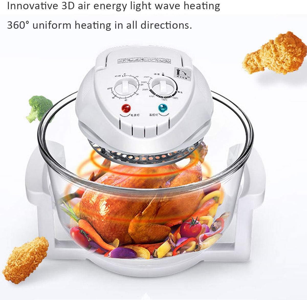smart smokeless 12 Liters electric fryer  1300W