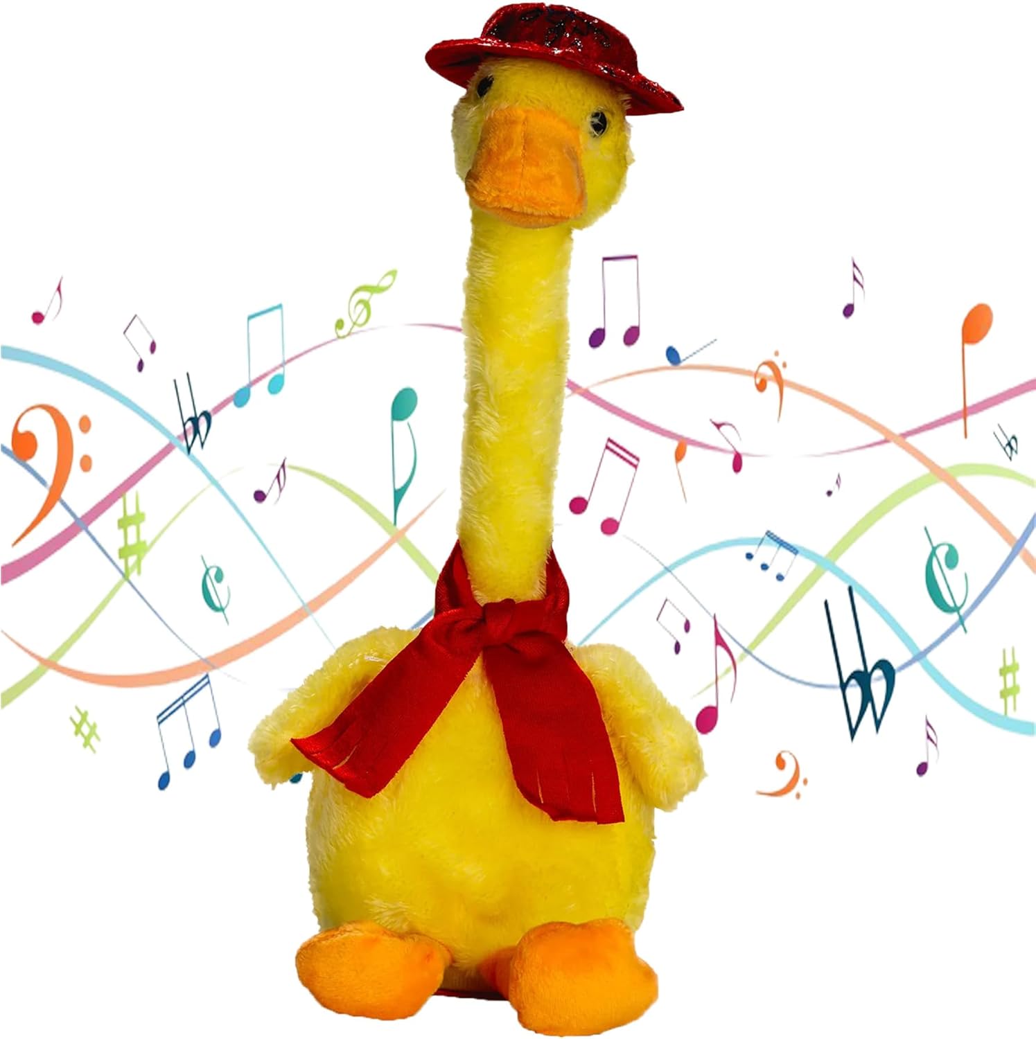 لعبة البطة المتكلمة الراقصة